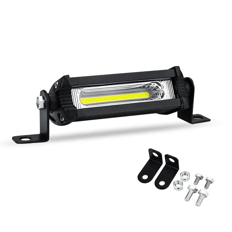 Led Work Lights Tractors Trucks 12V 24V COB 4 Inch Headlight Motorbike Scooter Atv Led Bar Spotlight Driving Fog Lights Offroad - 2