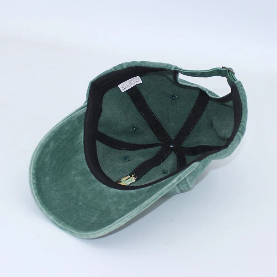 Mini Cactus Embroidery vintage soft Baseball caps Men Women Water Washed Hat Sports Fishing Dad Visor Summer Autumn Peaked cap - 5