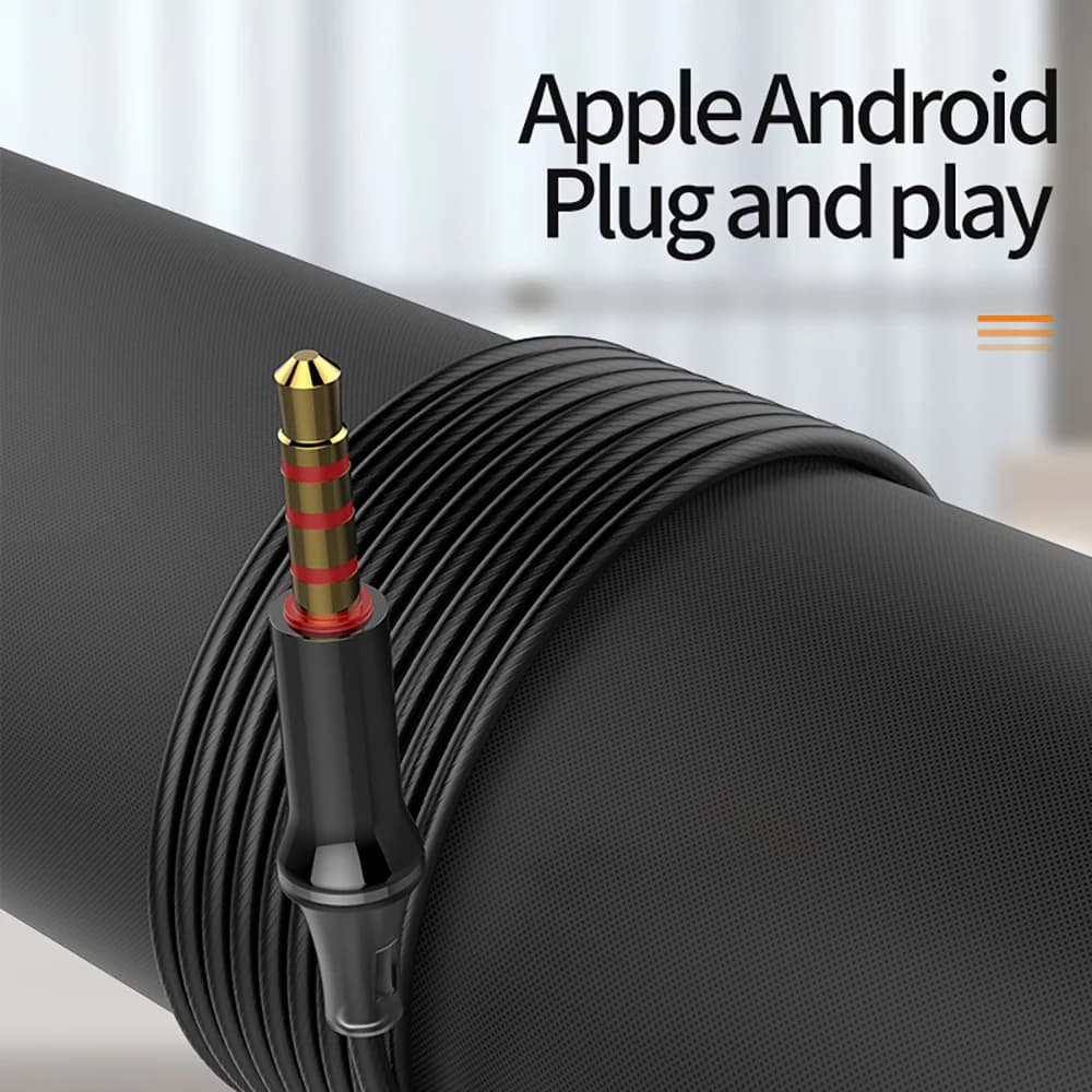 سماعات أذن سلكية 3.5 مم مع إلغاء الضوضاء، سماعات رياضية داخل الأذن، مشغل صوت مزدوج، سماعات ألعاب ستيريو باس، سماعات موسيقى هاي فاي مع ميكروفون - 2