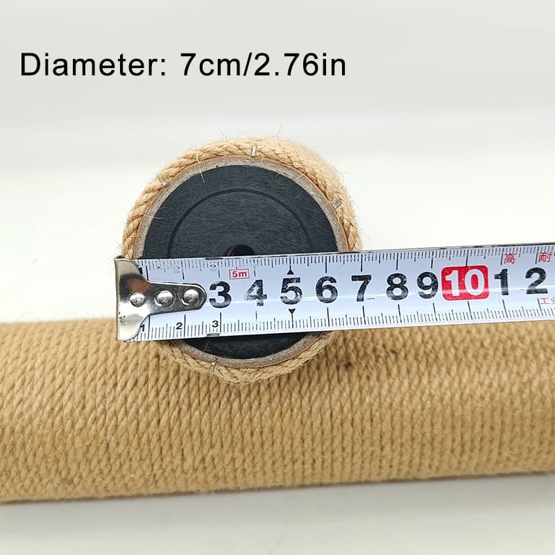 Cat Scratching Post for Cat Tree Tower DIY Cat Climbing Frame Replacement Post Sisal Rope Entangle Kitten Toy Scratch Furniture - 4