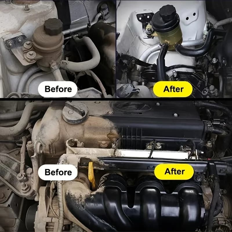 Car Engine Bay Cleaner Restorer Powerful Decontamination Cleaning Product For Engine Compartment Car Cleaning Polishing Product - 6