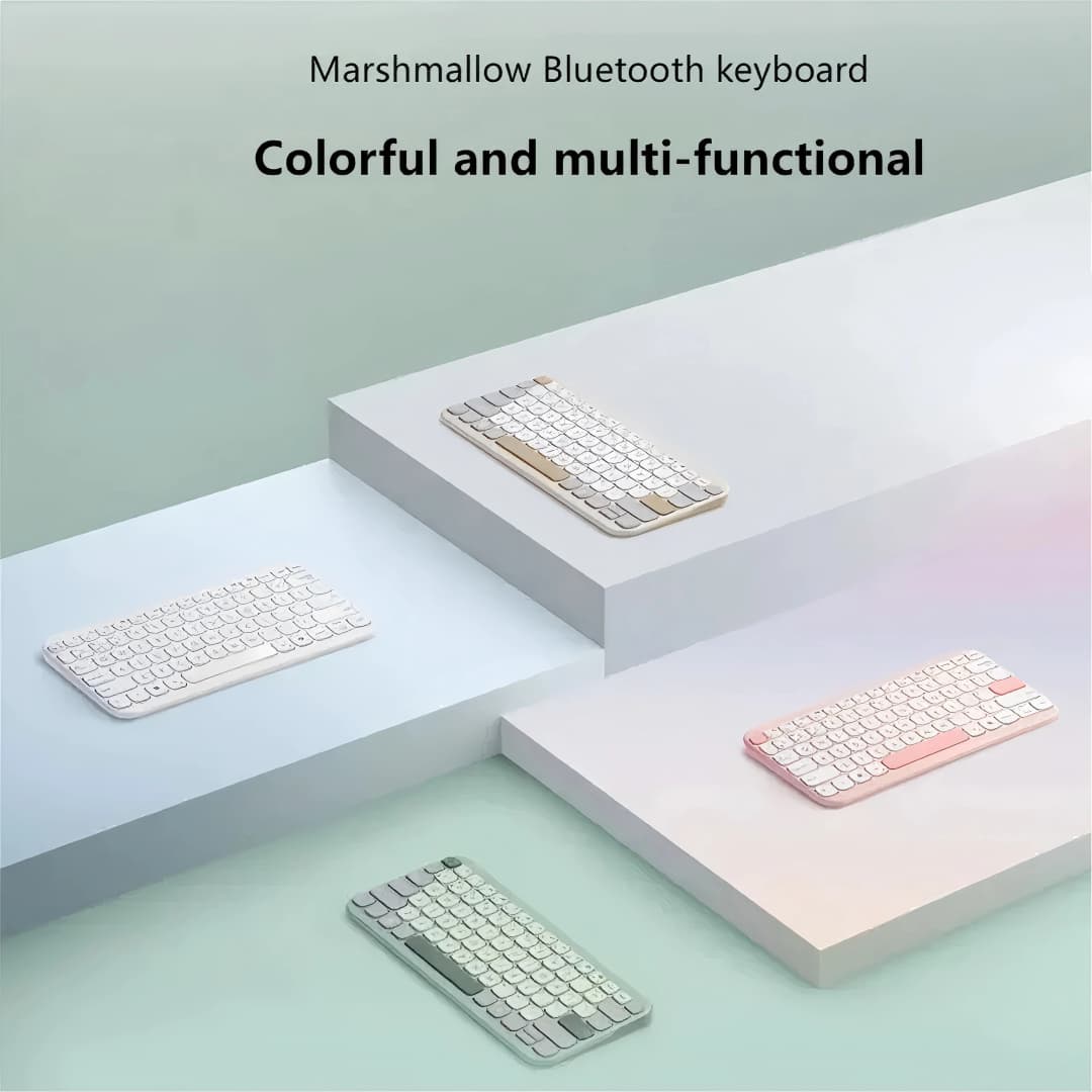 لوحة مفاتيح لاسلكية ASUS Marshmallow Keyboard KW100