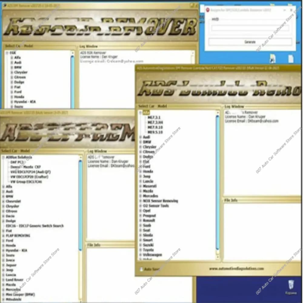 أداة تشخيص إصلاح السيارات برنامج D-P-F E-G-R لصيانة المركبات - 3