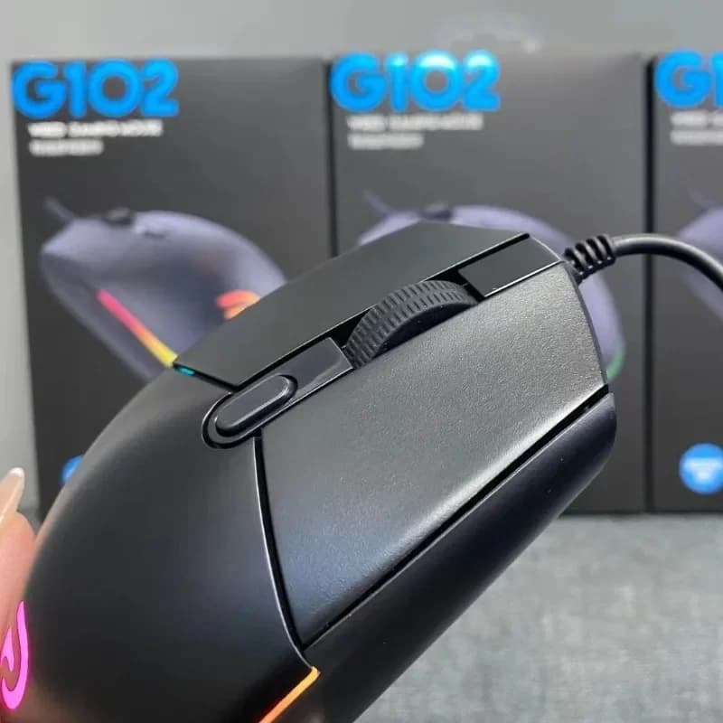 Logitech（G）G102/G304 Wireless Gamer Ergonomic Mouse 2.4G Notebook Office Desktop Cannot Connect To The Program Superlight