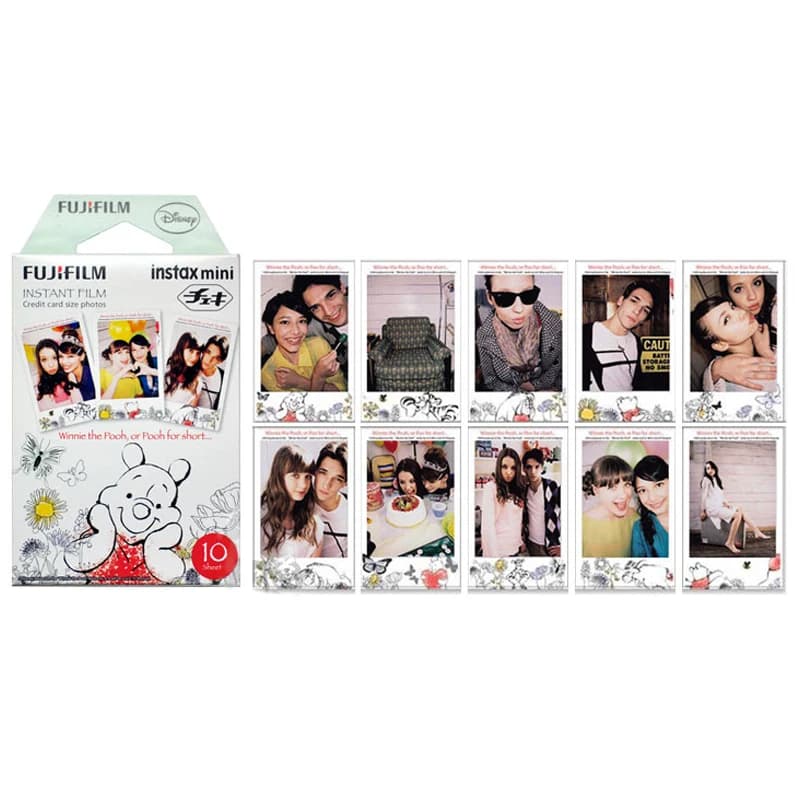Fujifilm Instax Mini Film 10-30 Sheets New Winnie Films Photo Paper For Fujifilm Instant Camera Mini 12 9 11 8 Link EVO SP-2 - 3
