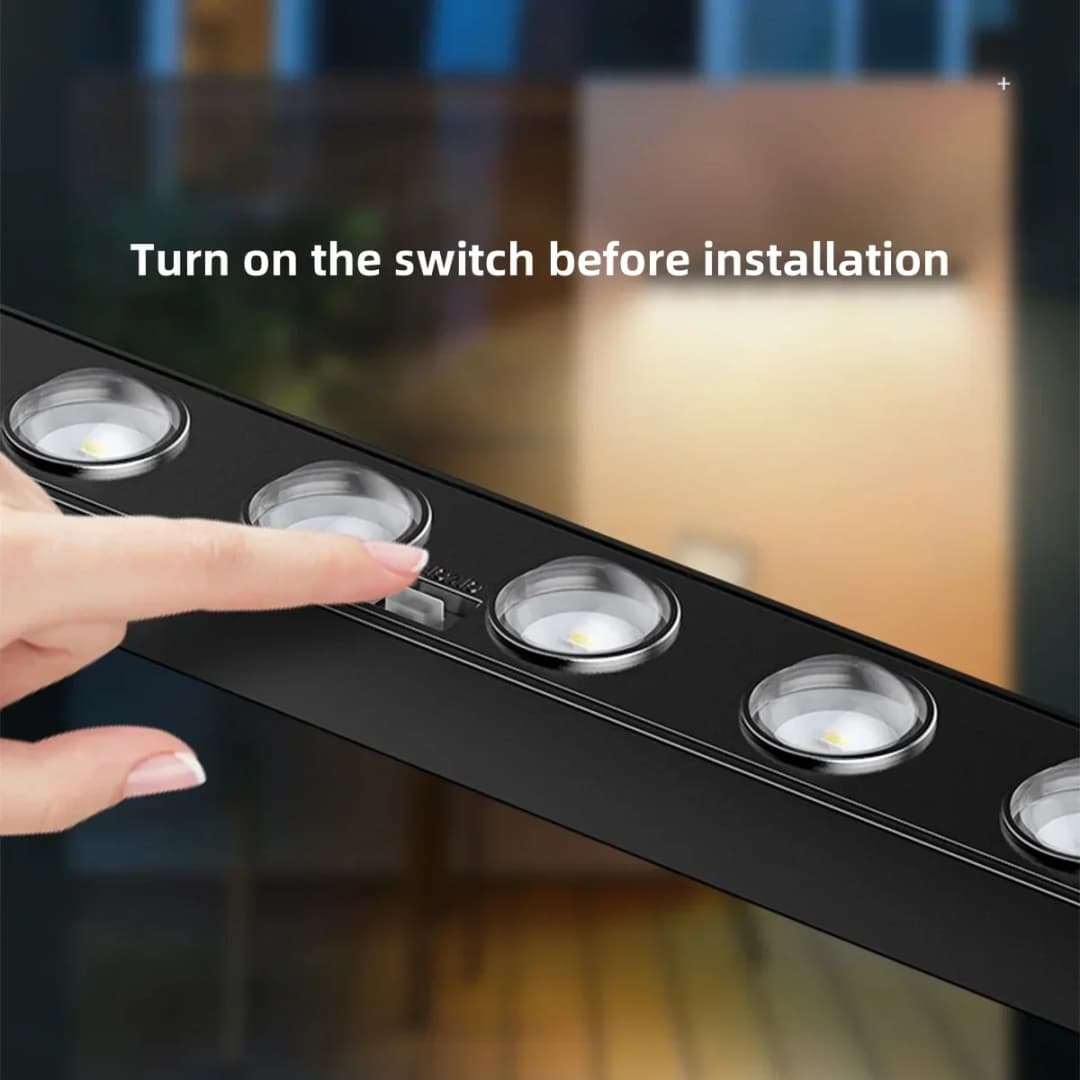 إضاءة جدارية شمسية 4/6/8LED مقاومة للماء للحدائق والشرفات والسلالم والأسوار - إضاءة ديكورية تعمل بالطاقة الشمسية - 4