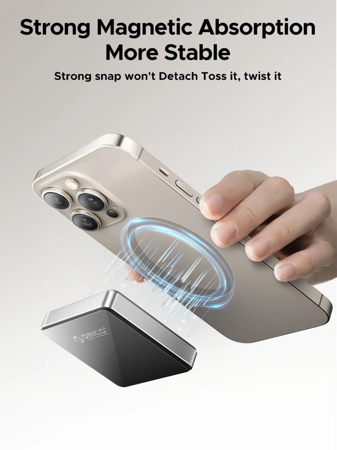 ORICO Magnetic 2230 M.2 NVMe SSD Enclosure 10Gbps M.2 to USB Type C External Adapter for iPhone 15 Pro Max ProRes MacBook - 2