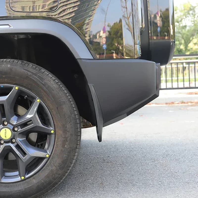 لسيارة Chery Jetour Traveller T2 واقيات الطين غطاء واقي من البلاستيك أغطية واقية من الرذاذ أغطية واقية من الوحل إكسسوارات السيارات - 4