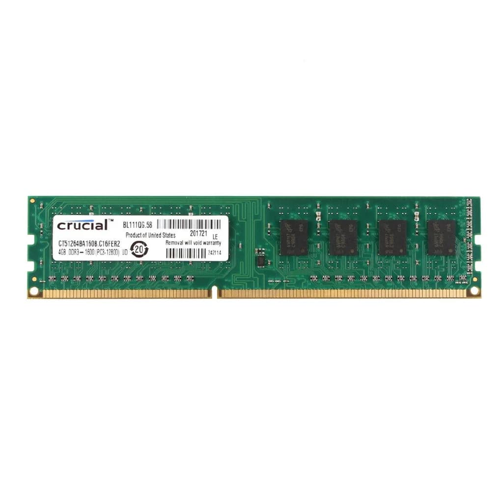 DDR3 Memory PC RAM Crucial DDR3 RAM Dektop 2GB 4GB 8GB 1333mhz 1600mhz 1866mhz DIMM PC3-12800 PC RAM - 5