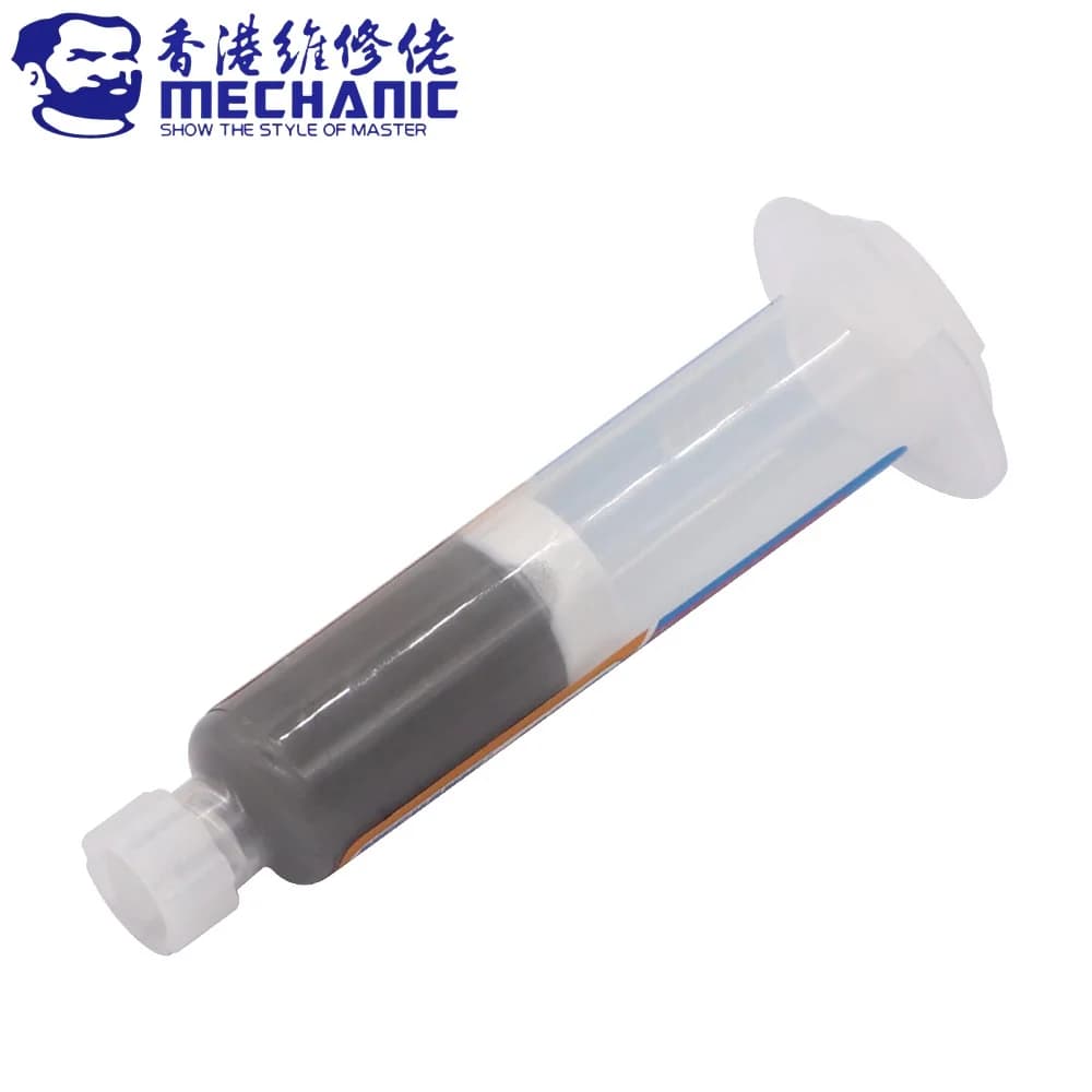 MECHANIC XGZ40 معجون لحام قصدير 10cc، نقطة انصهار 183℃، حقنة لحام، تدفق لحام متقدم لإصلاح لوحات PCB ورقائق SMD - 3