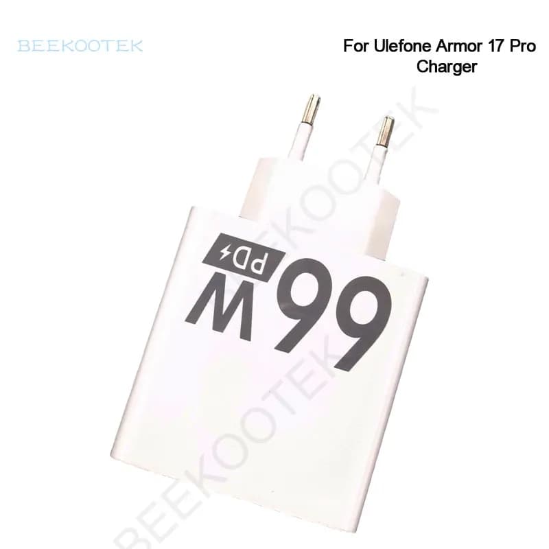 Original New Ulefone Armor 17 Pro 66W Charger Official Quick Charging Adapter USB Cable Data Line For Ulefone Armor 17Pro Phone - 2