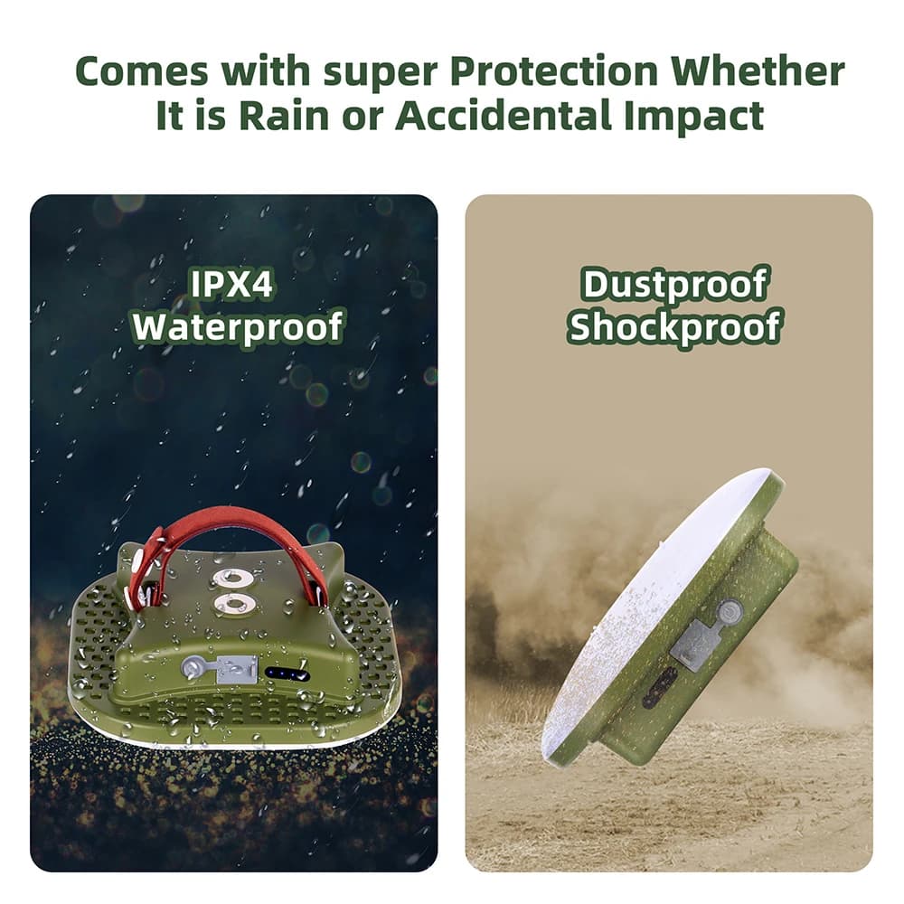 MOSLIGHTING13500maH LED Charging Camping Light With Magnet Portable Torch Fashion Tent Lamp Work Maintenance Emergency Lighting - 2