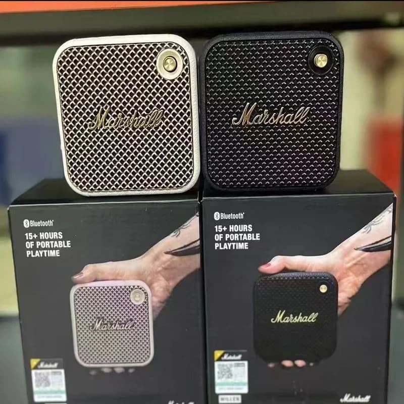 2026 Newest Marshall Bluetooth Speaker Portable Wireless with TWS True Wireless Loud Stereo  Audio Outdoor Home Best Seller - 2