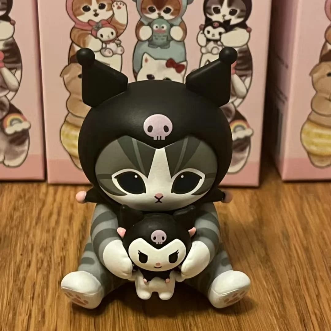New Mofusand Collaboration Shark Cat Image Ugly Fish Doll Toy Display Fashion Blind Box Vinyl Face Blind Box Toys And Hobbies - 4