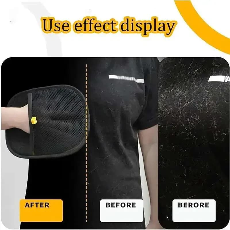 Pet Hair Cleaning Removal Gloves Pet Double-sided Grooming Glove Reusable Tool Sofa Carpets Cat Dog Hair Cleaning Tools 1~4pcs - 2