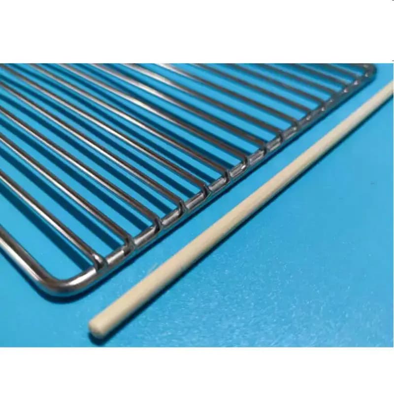 شبكة شواية فحم مستطيلة من الفولاذ المقاوم للصدأ، مقاسات متعددة، مناسبة للشواء، من HQ GM01 - 5