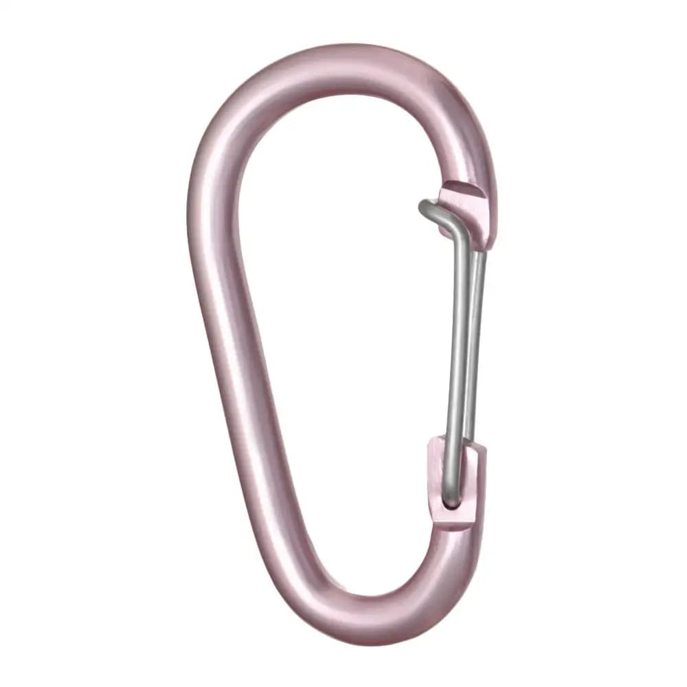 مشابك تسلق من الألمنيوم متعدد الألوان، خطاف تسلق ومشي، إكسسوارات أمان خارجية للتخييم والرياضات - 5