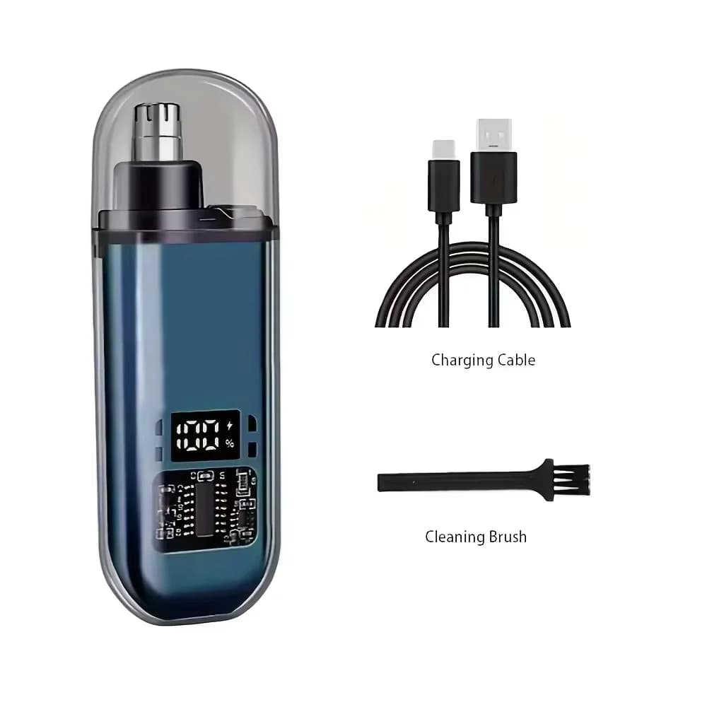 Nose Hair Trimmer Portable Trimmer for Nose Mini Nose and Ear Hair Trimmer Portable Nose Trimmer Rechargeable Trimmer for Man - 6