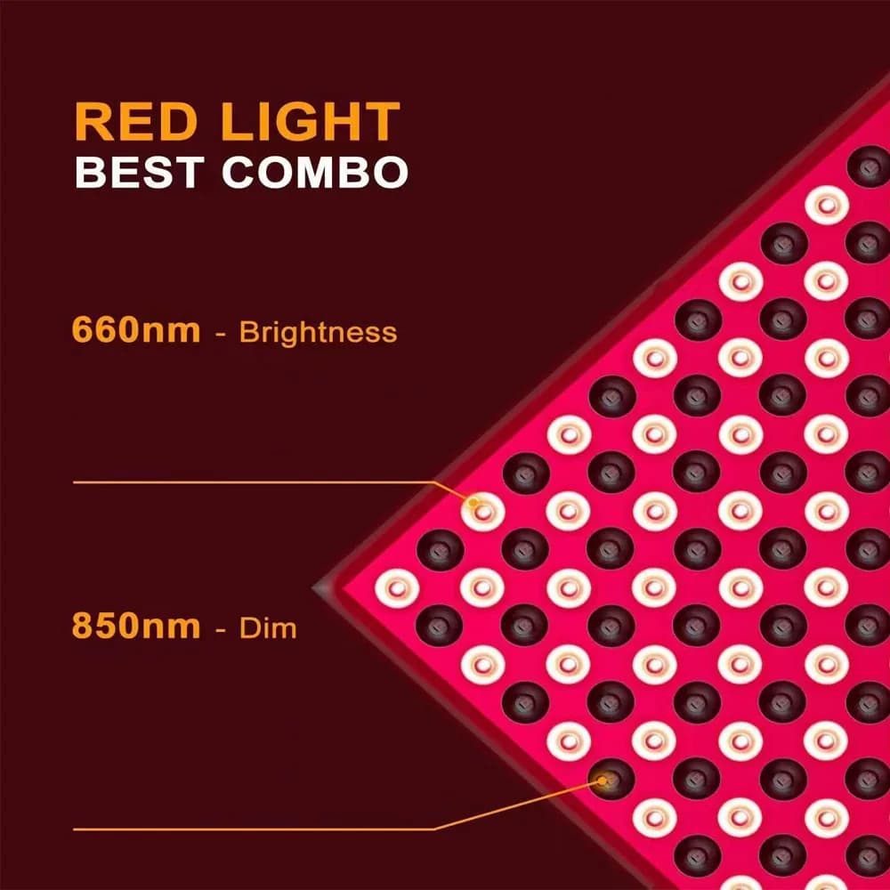 LED red panel light facial anti-aging skin care beauty 144 LED light body physiotherapy tools yoga relaxation lamp - 5