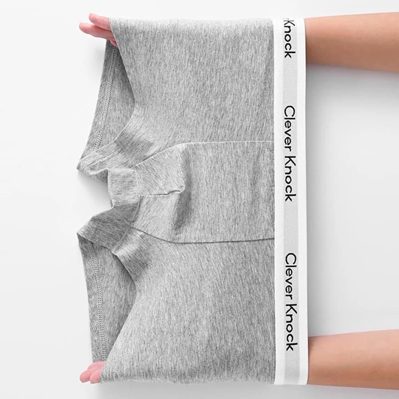 1/3PCS Cotton Men's Boxer Shorts Solid Plus Size Sexy Underpants Male Breathbale Lingerie Soft Comfort Daily Wear Panties - 4