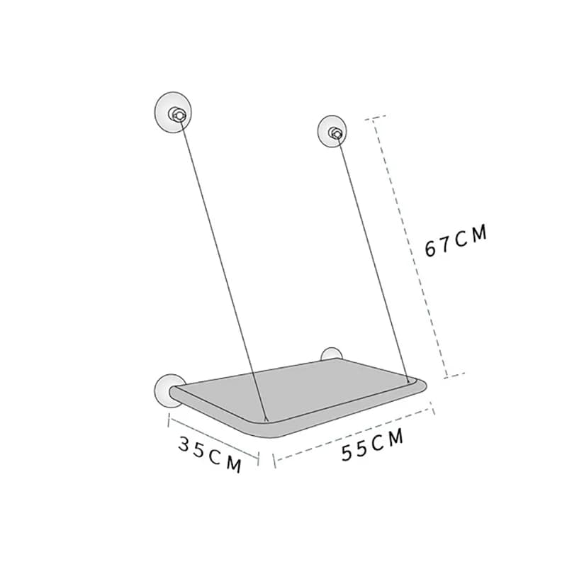 20KG Pet Cat Hammock Hanging Cat Bed Bearing Comfortable Cat Sunny Window Seat Mount Kitten Climbing Frame Pet Accessories - 6