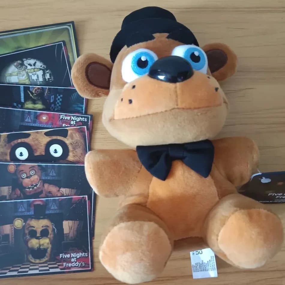 دمية فخمة FNAF Five Nights at Freddy's، Freddy Fazbear، Bonnie، Foxy، Sundrop، Moondrop، 18 سم، هدايا للأطفال - 6