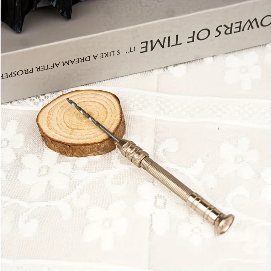 A set of candle punching tools Candle Core Piercing Needle Drilled Holes for DIY Candle Making Compatible with Wax, Soy Crafting - 5