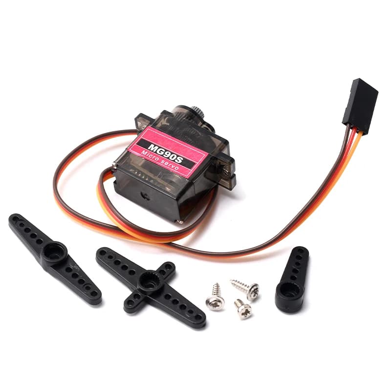 5/10/20 قطعة سيرفو MG90S مناسب لمركبات التحكم عن بعد والطائرات