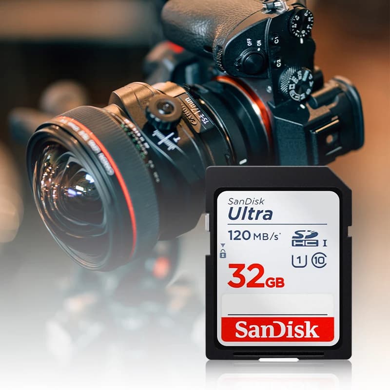 SanDisk Ultra SDHC UHS-I Card SDXC 32GB 64GB 128GB 256GB Memory card Original Genuine SD Card for Camera Up to 150Mb/s