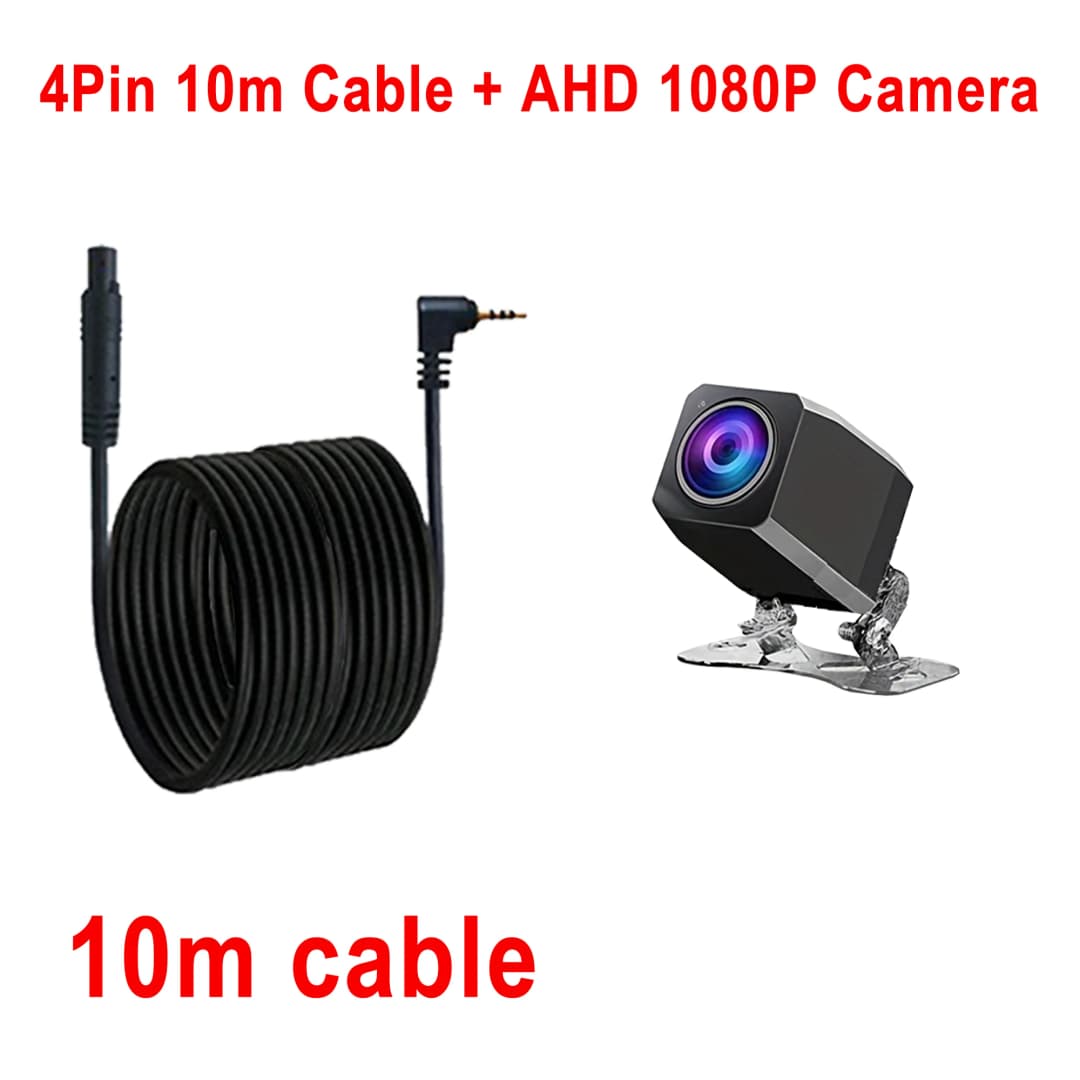 1080P AHD Car Rear View Camera with 4 pin for Car DVR Car Mirror Dashcam Waterproof 2.5mm Jack Rear Camera Camera No Universal - 6