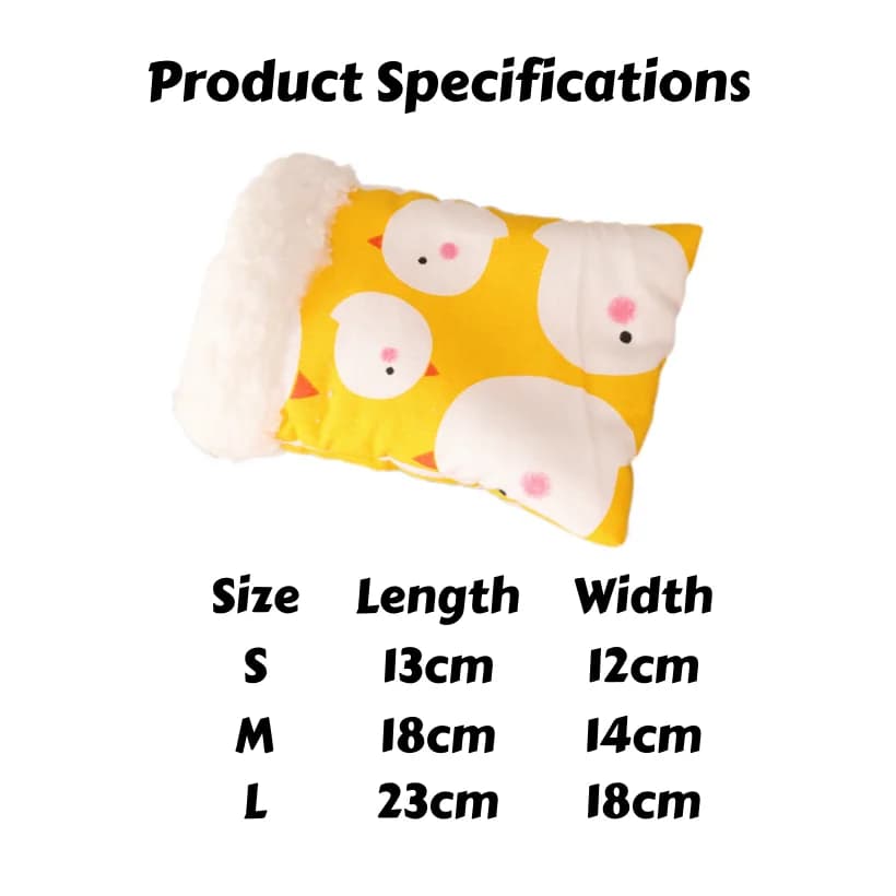 Winter Warm Small Pet Hammock: Hamster House & Sugar Glider Sleeping Bag with Warm Cotton Fill - for Dwarf Hamsters Teddy Bear - 6