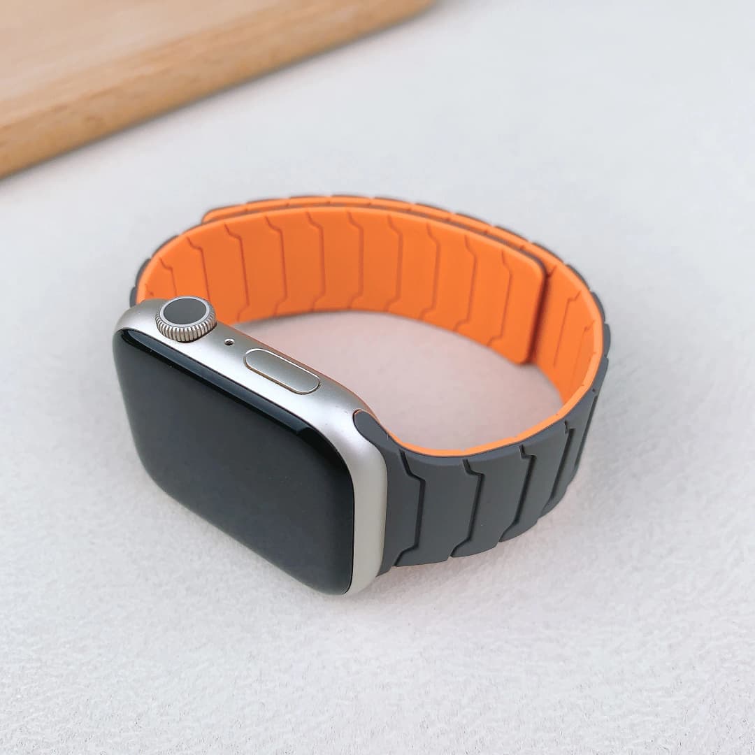 magnetic Strap For Apple Watch Band ultra 2 3 49mm 44mm 40mm 41mm 46mm 42mm 45mm 38 Silicone Bracelet IWatch Series 11 9 8 SE 10 - 3
