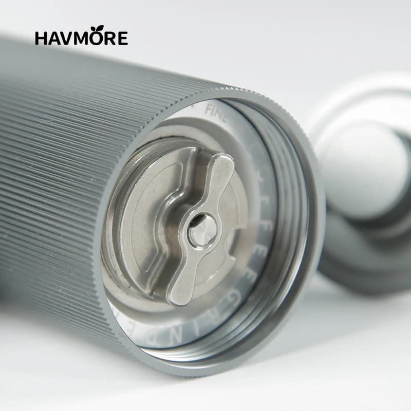 مطحنة قهوة يدوية من الفولاذ المقاوم للصدأ 304، مطحنة بُر، أداة مطبخ، آلة طحن القهوة - 6