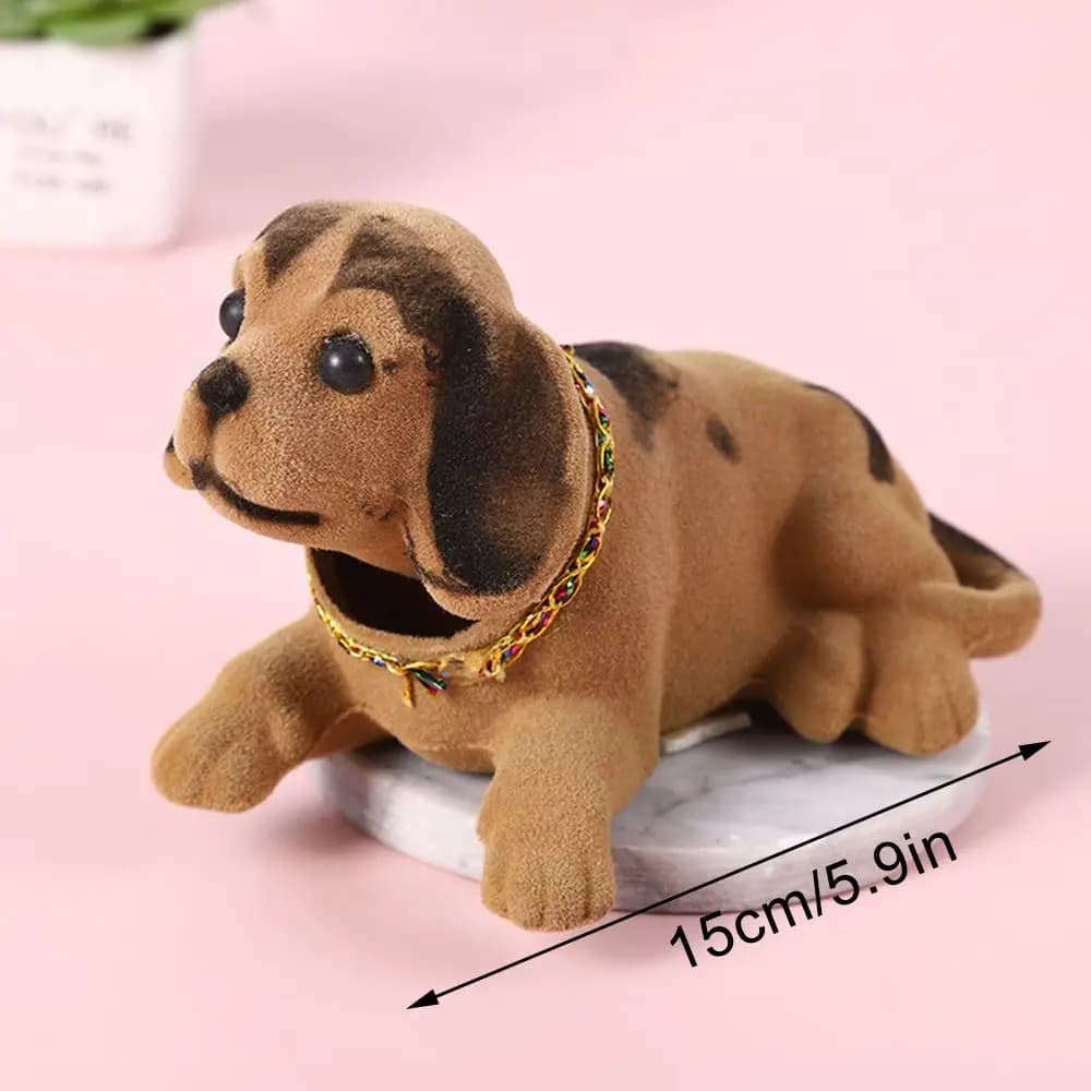Car Ornaments Shaking Head Dog Doll Car Dashboard Toys Cute Nodding Puppy Auto Interior Accessories Auto Decor Kids Gift - 5