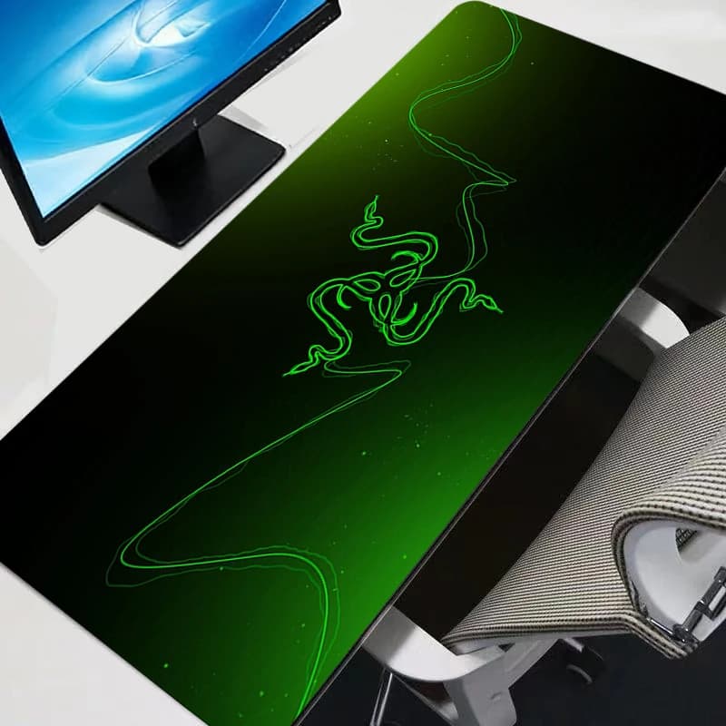 Large E-sports Mouse Pad Razer Smooth Flexible Rubber Gamer PC Computer Keyboard For CSGO anime durable Kawaii Mosuepad - 4
