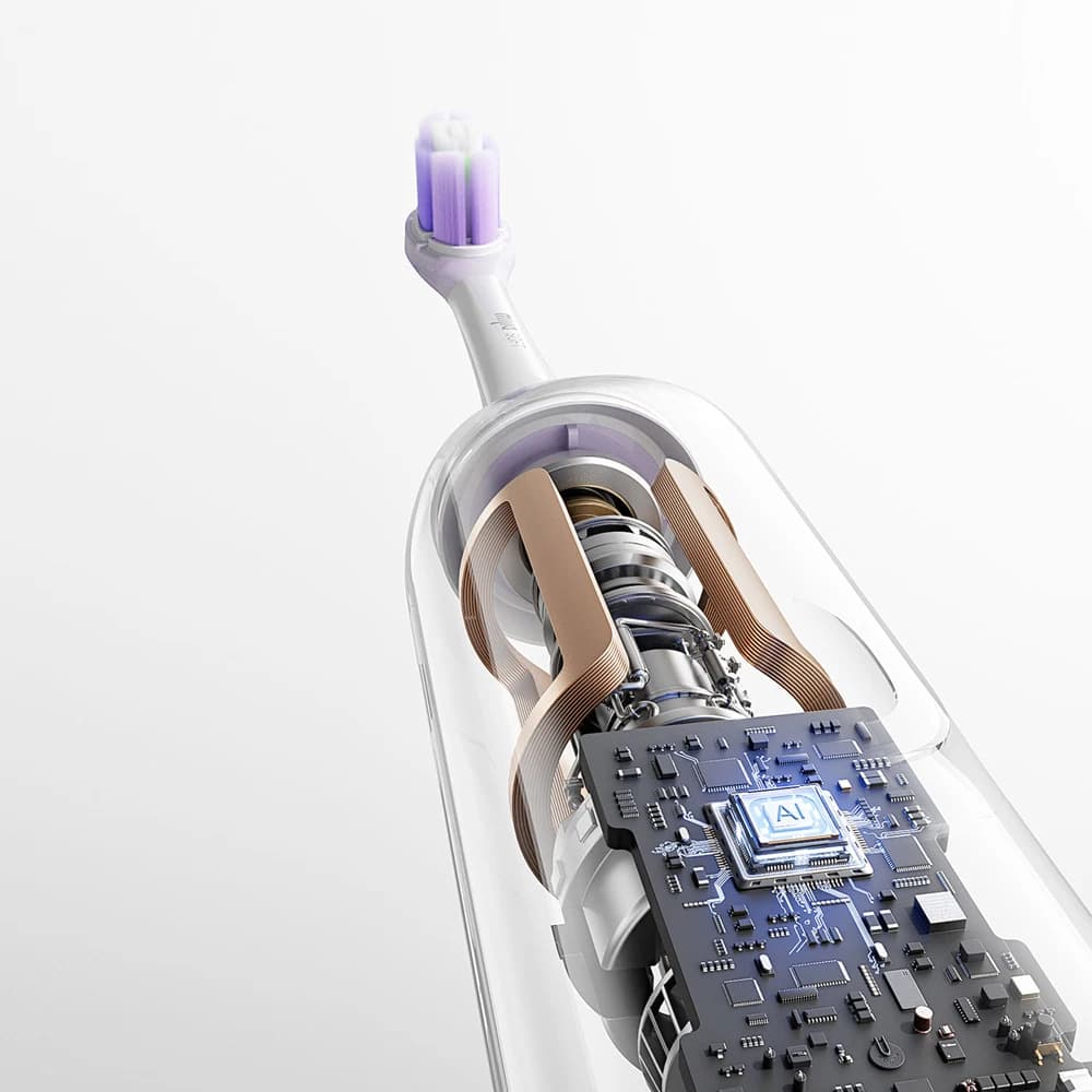 MIJIA Oscillation Electric Toothbrush Pro,Smart 4 Modes,IPX8 Waterproof Sonic Vibration Toothbrushes,180-day Battery Life - 6