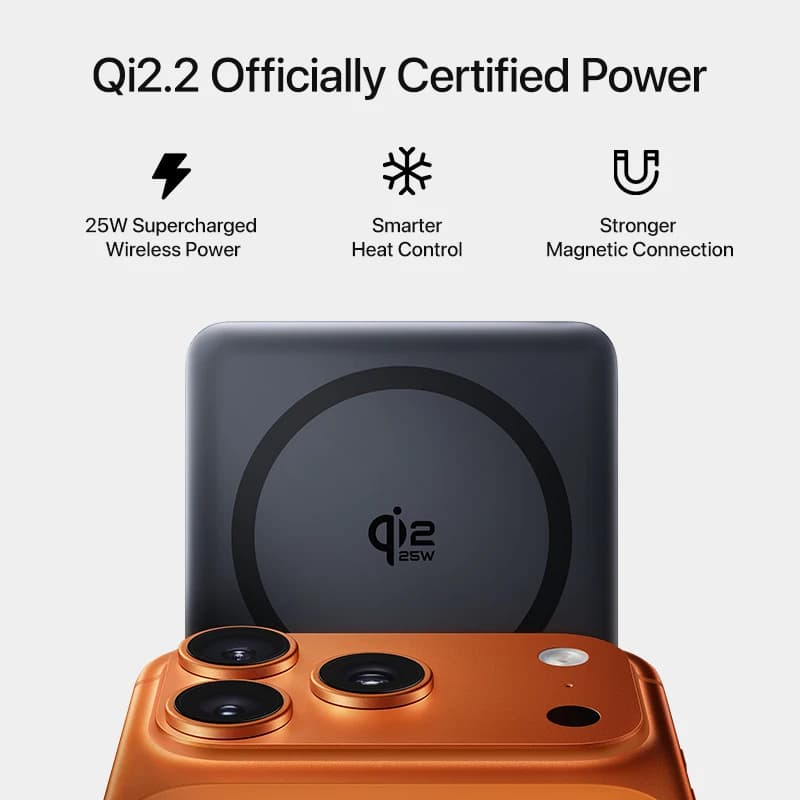 Baseus Qi2.2 25W Power Bank 10000mAh Magnetic Wireless Charging PD 45W USB-C Power Bank For iPhone 17 16 Pro Max Samsung S25 - 2