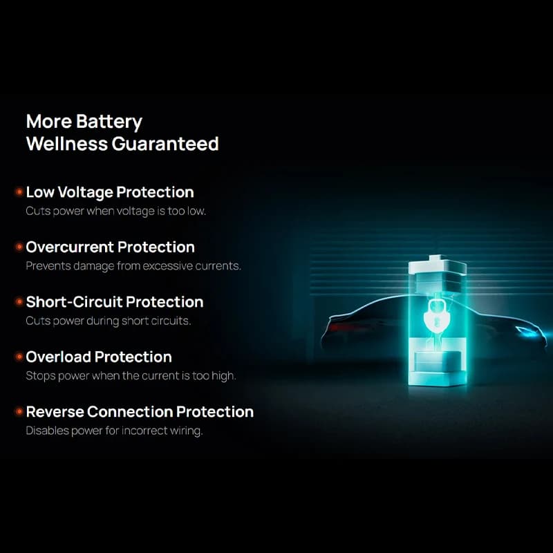 مجموعة توصيل دائم OBD II Type-C USB-C لكاميرات 70mai 4K A810 / Omni X800 / X200 / A510 / M500 / M310 - 6