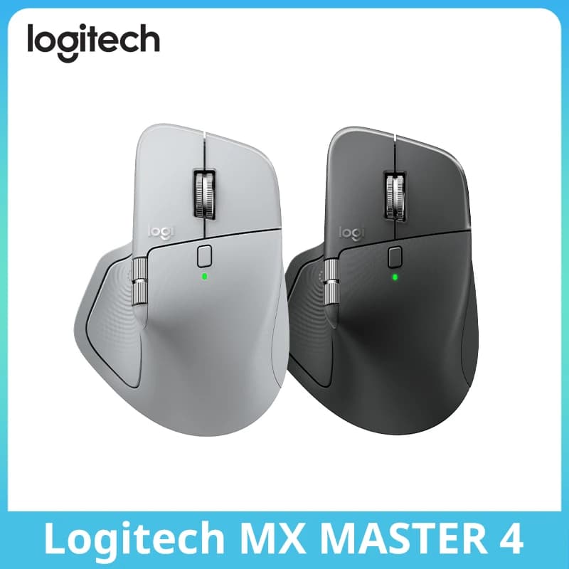 ماوس لاسلكي Logitech MX Master 4/إصدار Mac، تعاون متعدد الأجهزة، عمل مكتبي فعال