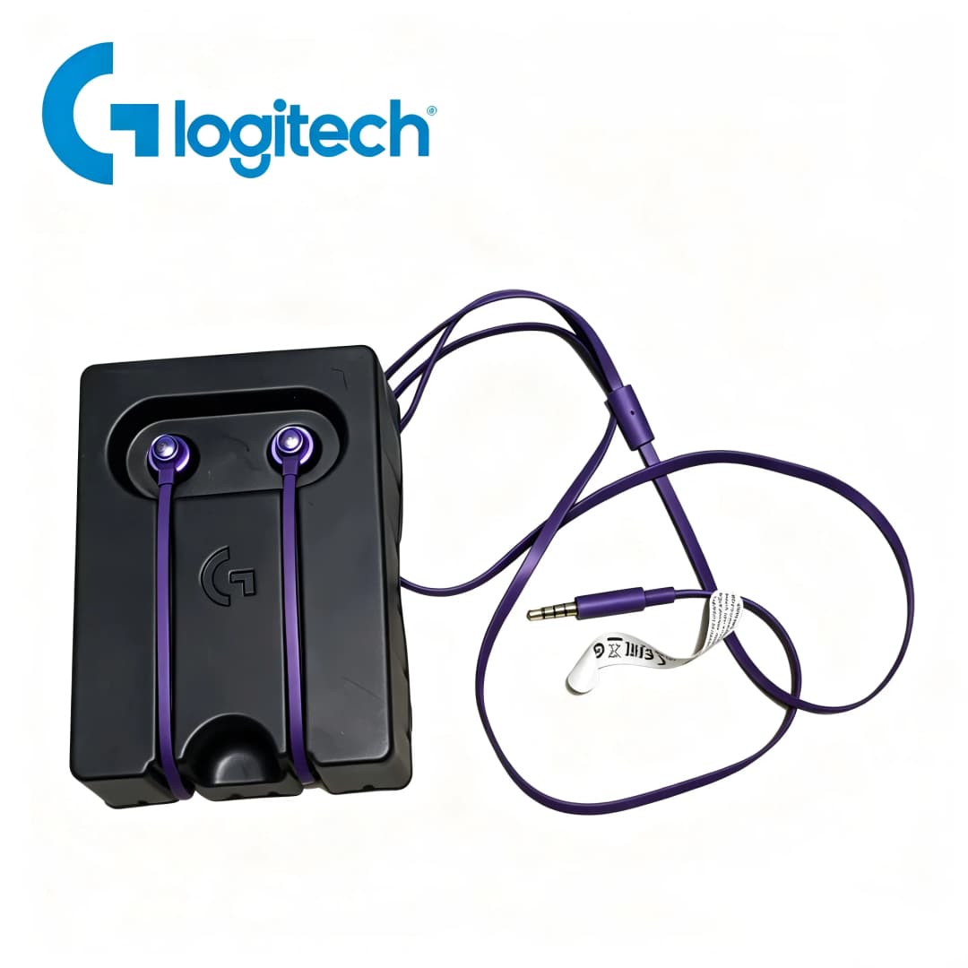 Logitech G333  Noise-Canceling Gaming Earphones with Microphone for Computer and Mobile Type-C Adapter In-Ear Wired Earphones - 3