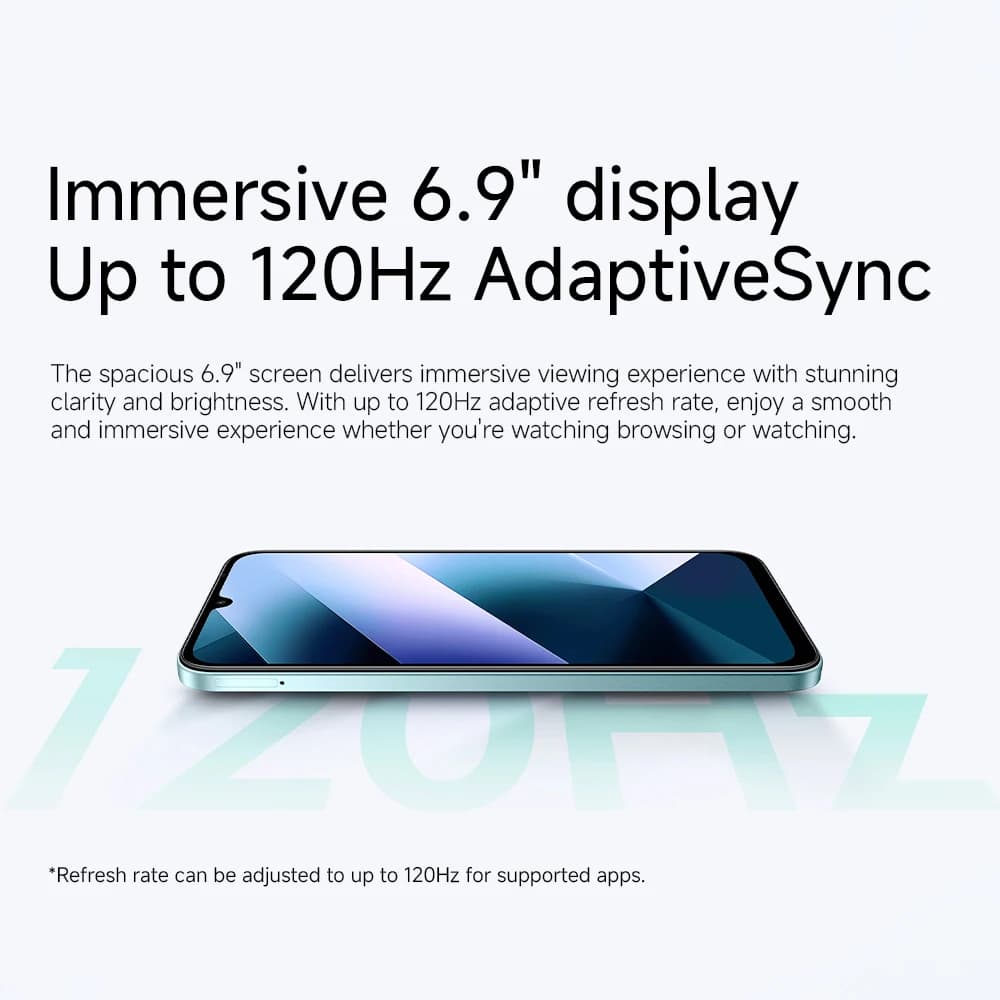 هاتف POCO C85 الأصلي نسخة عالمية معالج MTK Helio G81-Ultra بطارية 6000 مللي أمبير شاشة 6.9 بوصة كاميرا 50 ميجابكسل شحن سريع 33 واط NFC - 5