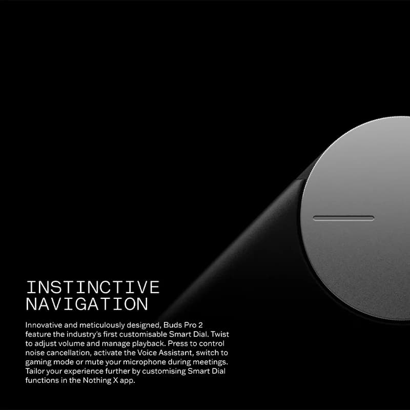 Global Version Cmf By Nothing Buds Pro 2 Earphone Bluetooth 5.3 IP55 with 50 dB Hybrid Active Noise Cancellation 6 HD MICS - 5