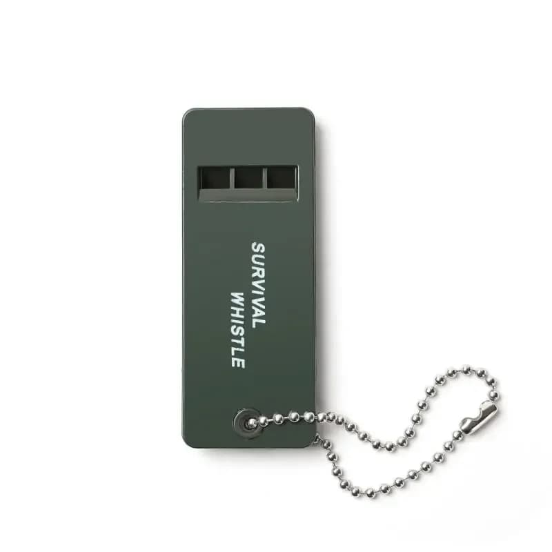 3-Frequency Whistle High Decibel Survival Whistle Portable Keychain Camping Hiking Emergency Survival Whistle Outdoor Tools