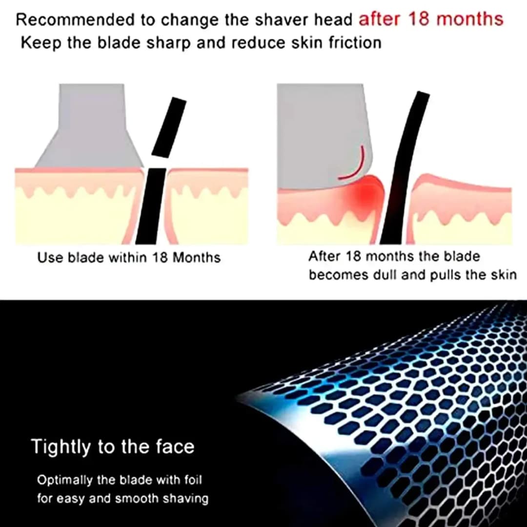 رأس استبدال 51S من الفويل والشفرة لسلسلة براون 5 و 8000، 590cc,8595,8985,8975,8991,8995,8985,wfs1,wfs2 - 6