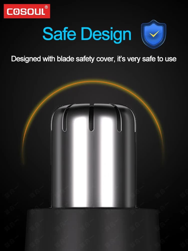 Nose Hair Trimmer Electric Rechargeable Nose Trimmer Men Shaver Razor Women Nose Hair Cutter Ear Trimmer Waterproof - 4