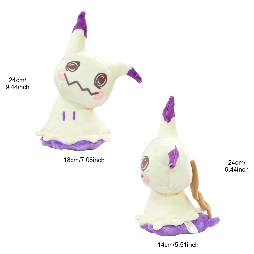 Mimikyu Plush Toys Collectible Soft Plushies Cos Mimikyu Stuffed Animal Cute Cartoon Eevee Espeon Glaceon Peluche Dolls Gifts - 6