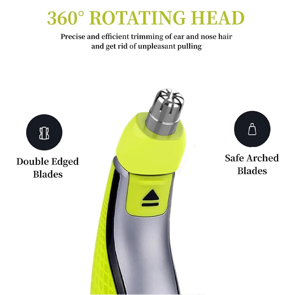 رؤوس استبدال لتشذيب شعر الأنف من Brangdy، متوافقة مع Philips OneBlade QP2520 QP2630 QP6520 QP6530، شفرة مزدوجة قابلة للغسل - 3
