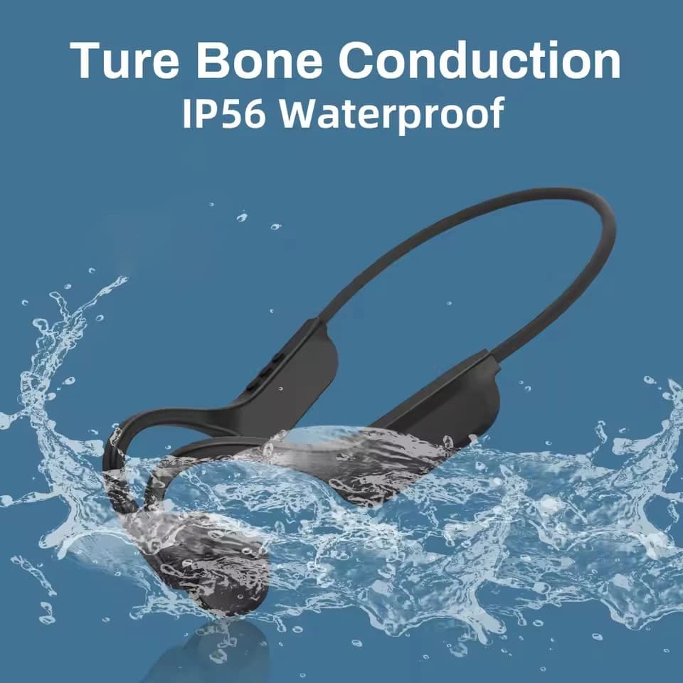 LonMao B33 Bone Conduction Earphones Bluetooth 5.4 Wireless Headphones Sports Headset HD Clear Mic for Workout Running Driving - 3