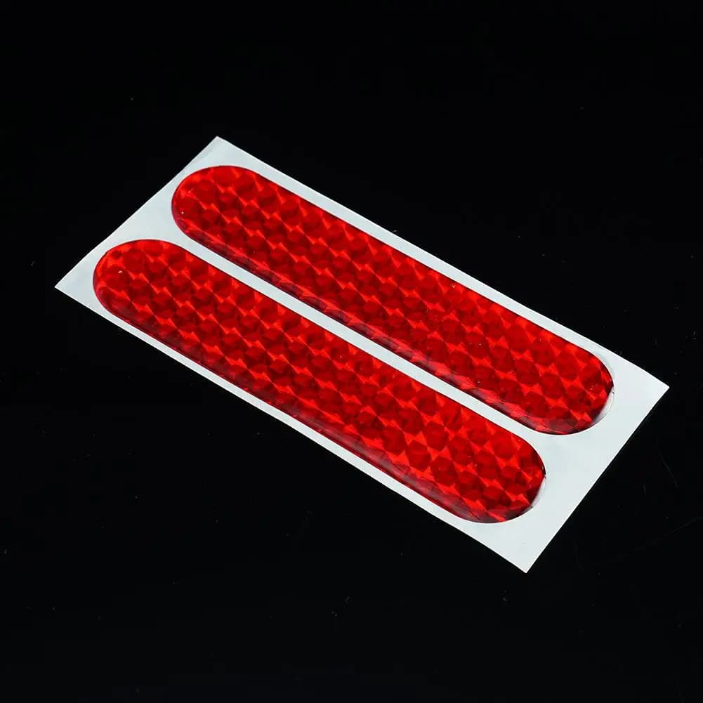 Reflective Car Door Sticker Safety Opening Warning Accessories Decal Sticker Car Tape Interior Reflector Reflector Auto N0Y4 - 6