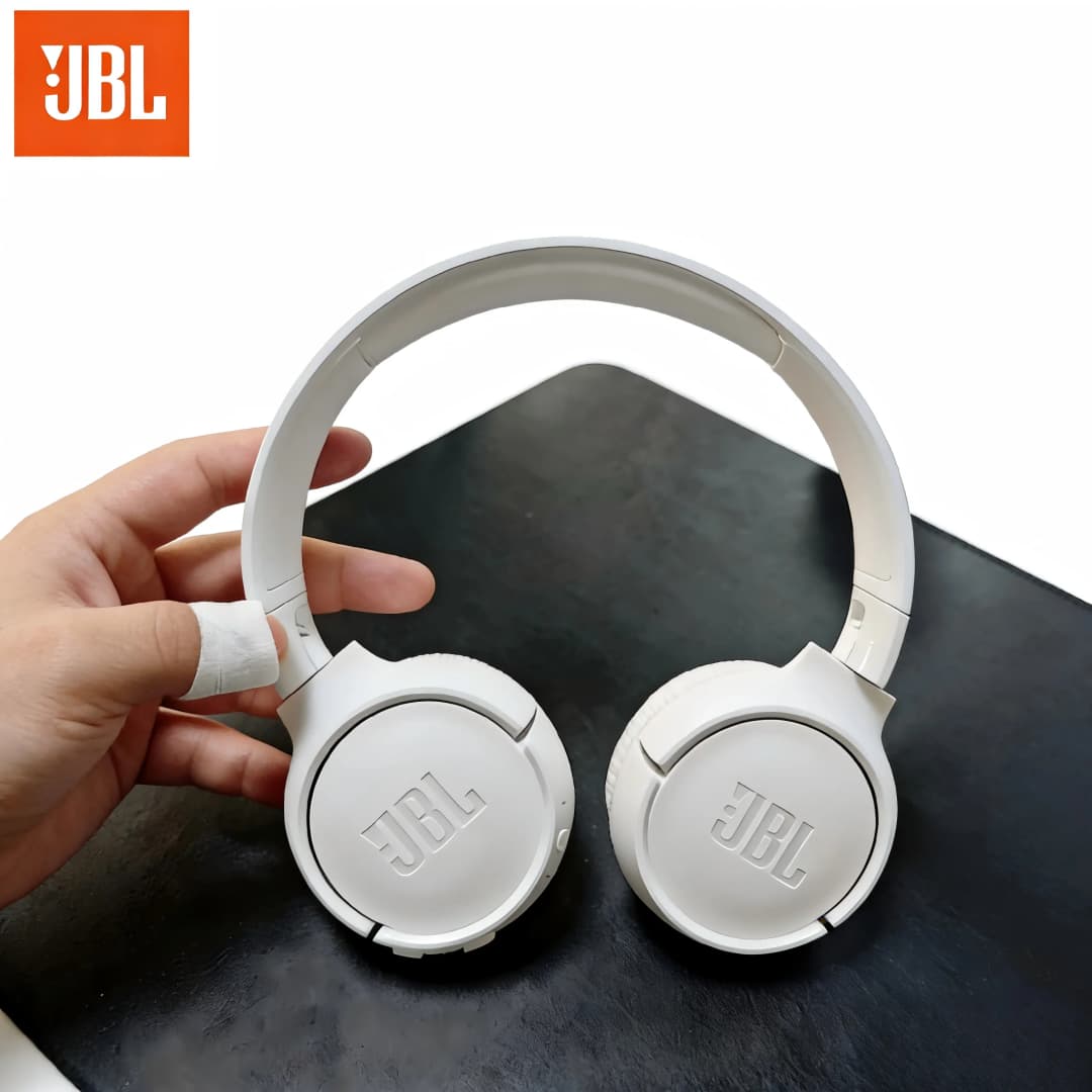 سماعات رأس بلوتوث لاسلكية JBL Tune 520BT، عزل الضوضاء، سماعات أذن للألعاب والرياضة، سماعات رأس T520BT لاسلكية